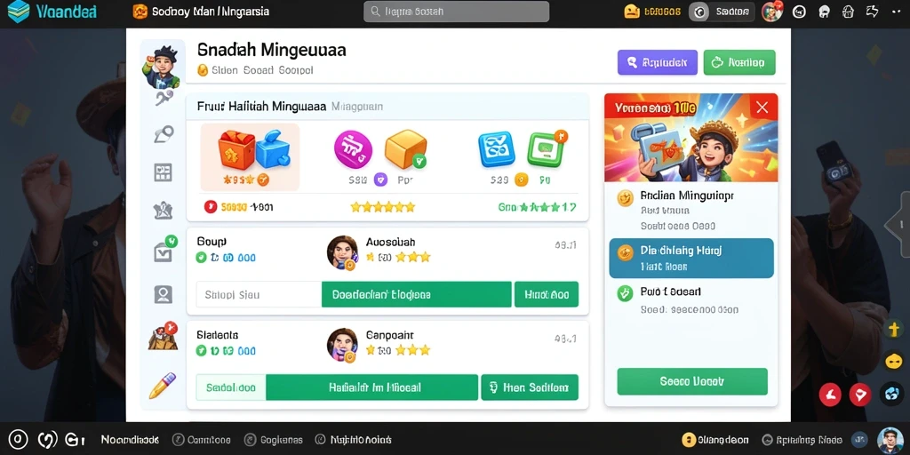 Tampilan antarmuka yang menarik dan memudahkan navigasi.