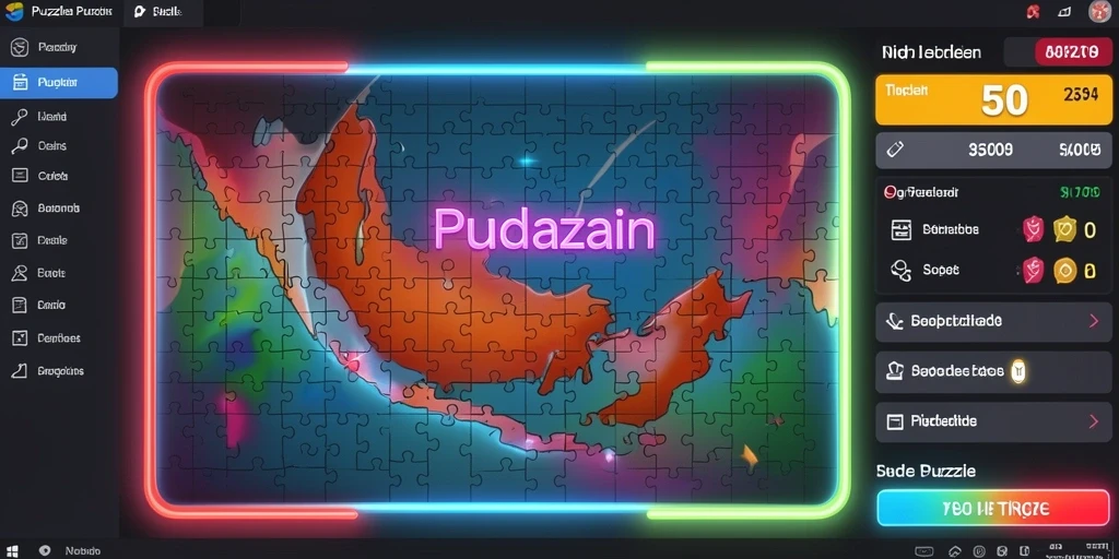 Tampilan laut yang menakjubkan dan berwarna-warni.