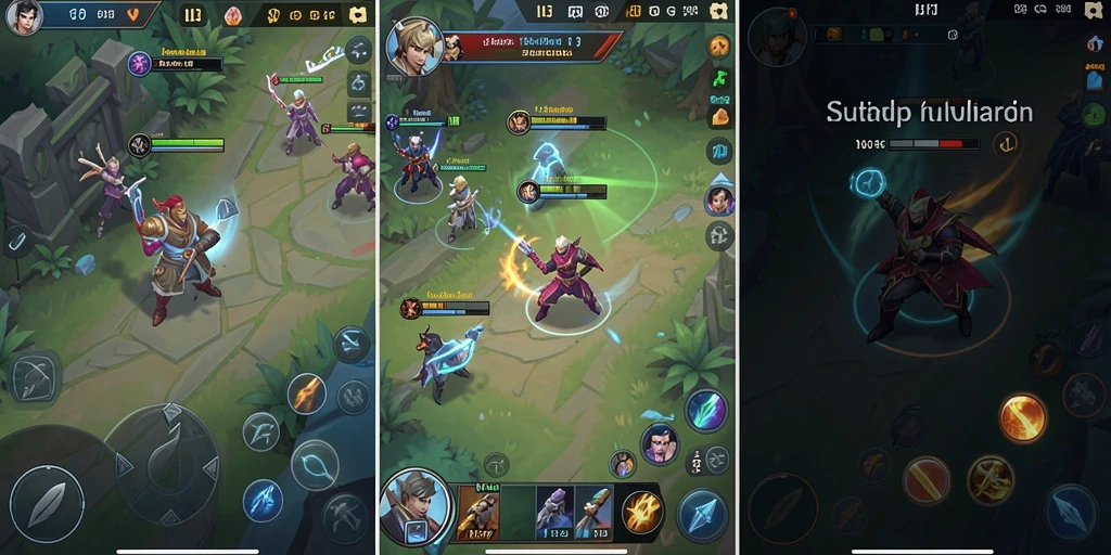 Screenshot menampilkan antarmuka permainan yang menarik.